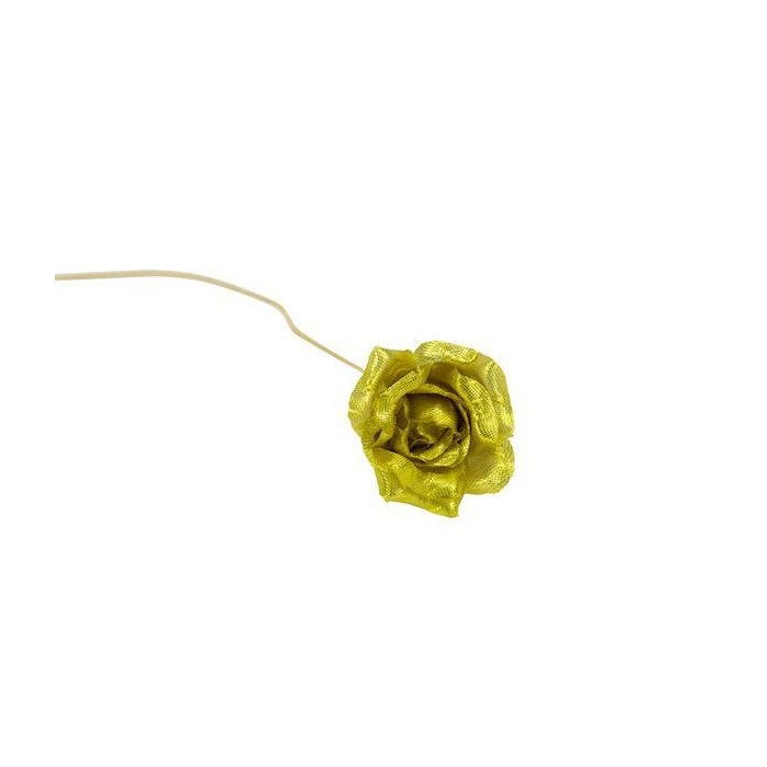 FIORE ROSA LAME 3.5CM ORO